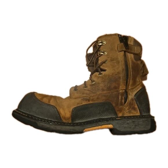 Ariat Work Steel Toe Boots ASTM F2413-11 Size 13EE Work boots Zipper Lace Up - Picture 8 of 10